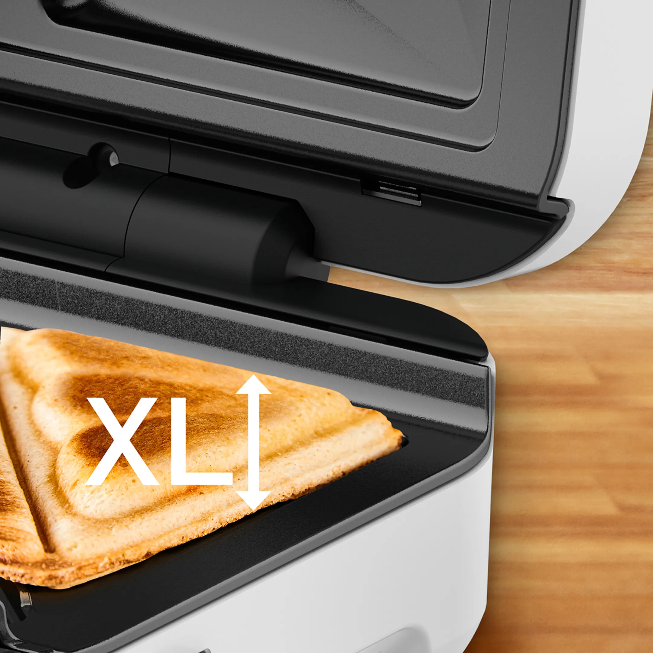 Tefal Croque Monsieur 2-in-1 Snack XL SW701110 image