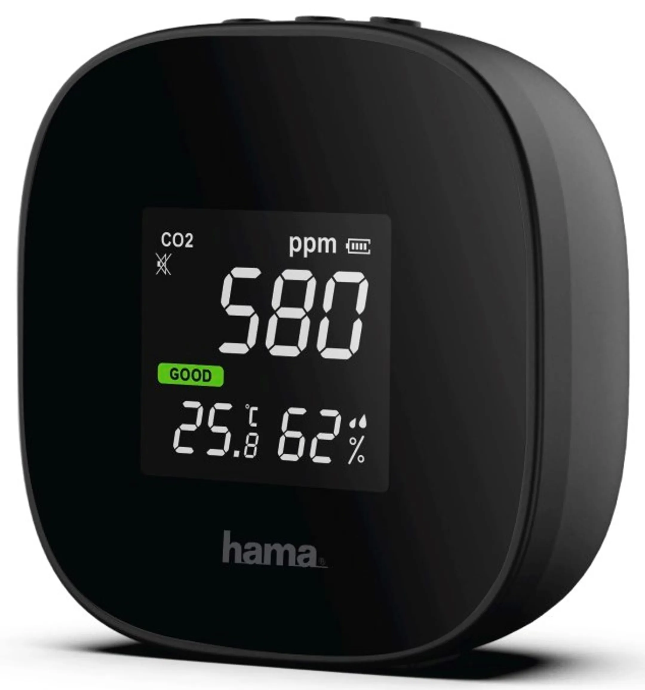 Hama Moniteur de CO2, Mesureur de qualité de l’air Safe image
