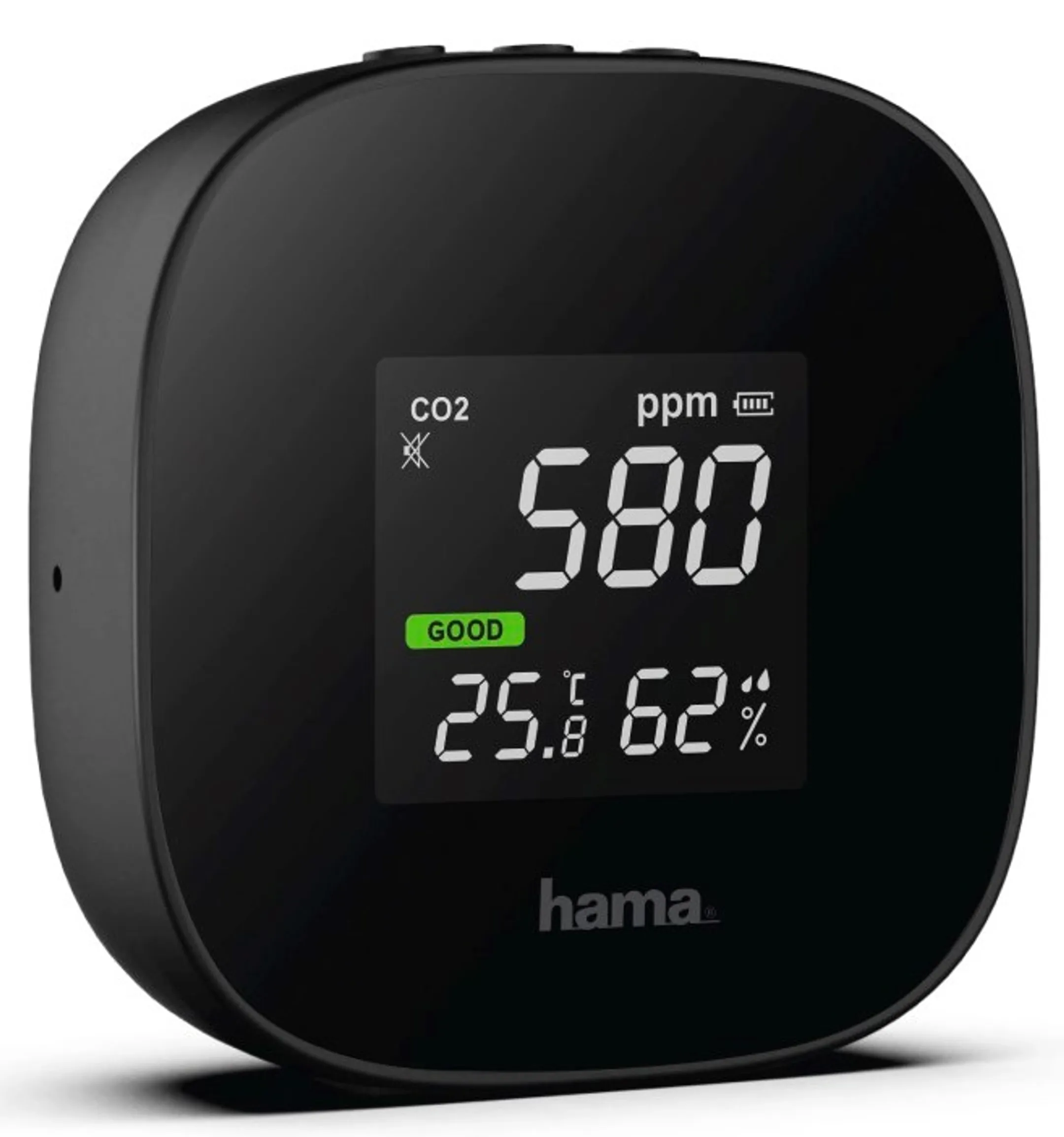 Hama Moniteur de CO2, Mesureur de qualité de l’air Safe image