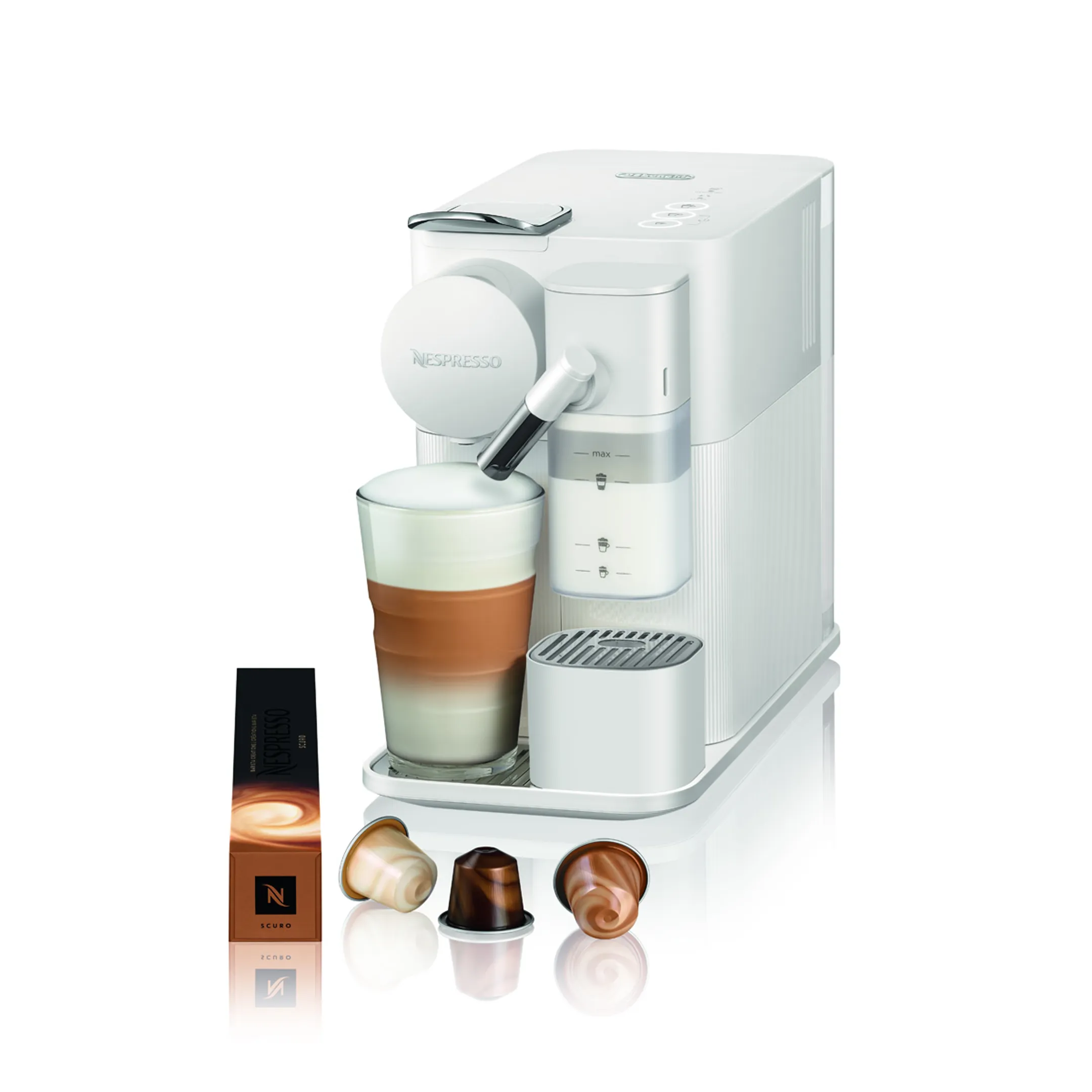 Machine à café Nespresso® Lattissima One EN510.W