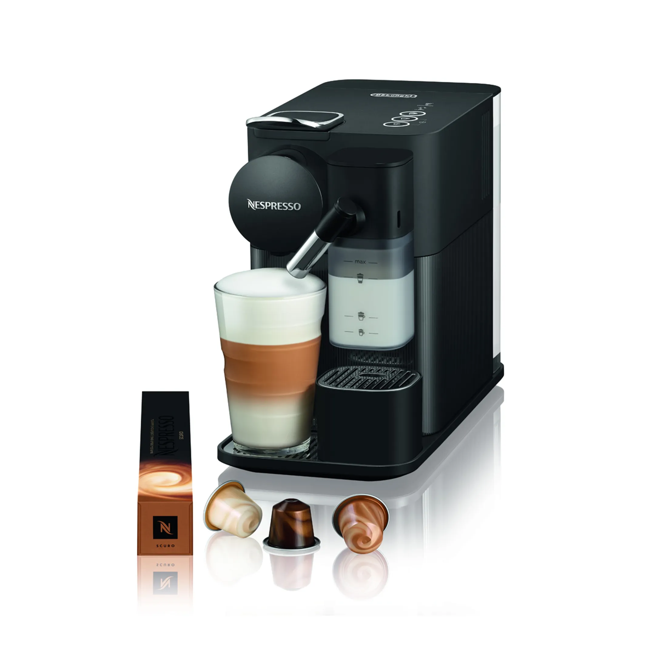  Machine à café Nespresso Lattissima One Black