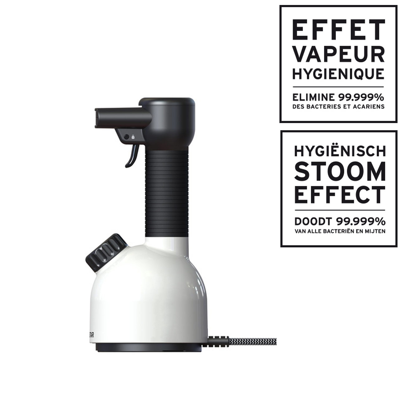Laurastar Steamer - Steam purifier Iggi White | HIFI international