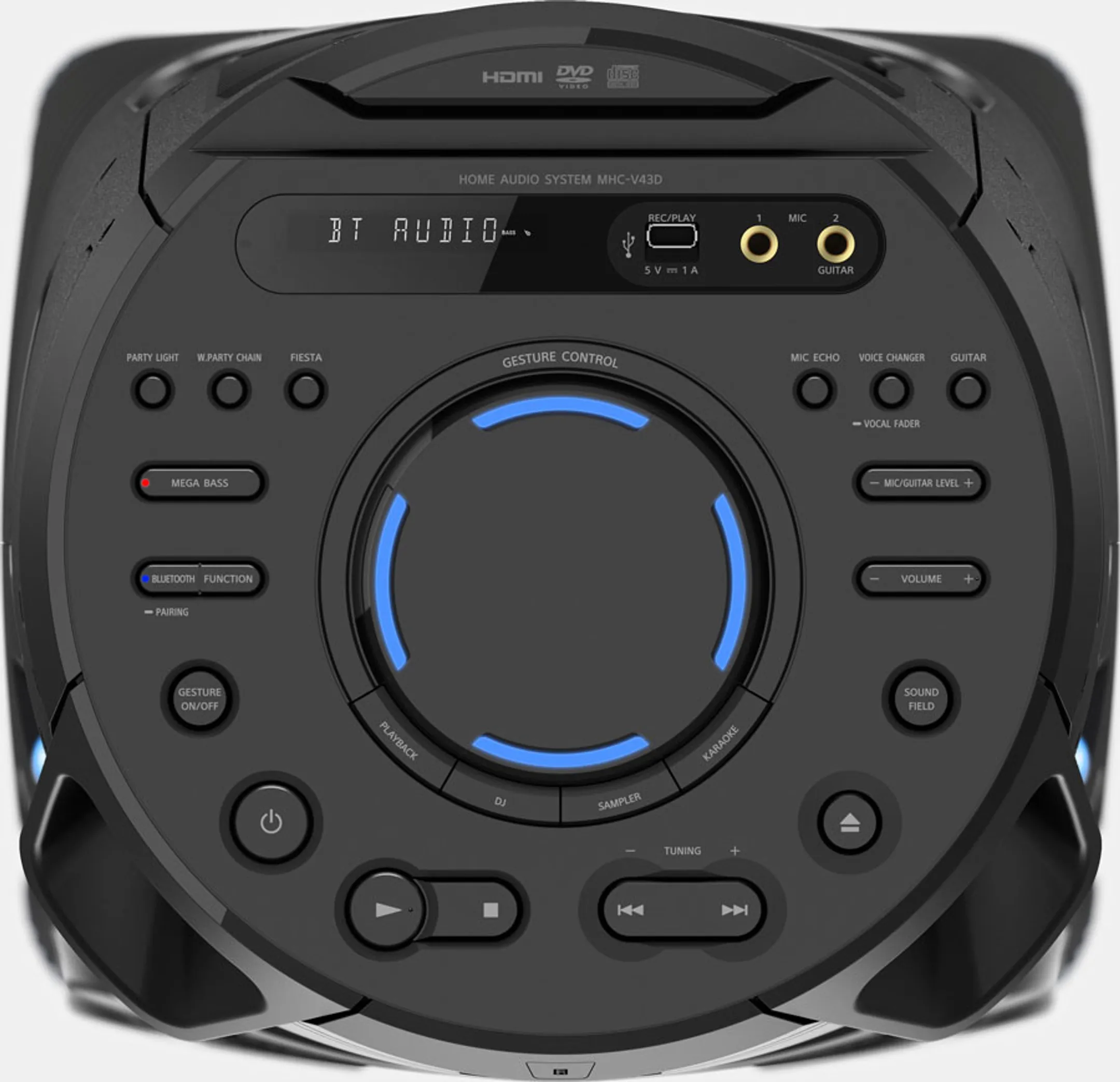 Sony Party Bluetooth-Lautsprecher MHC-V43D image