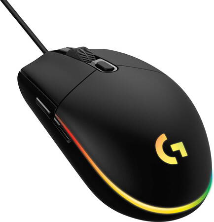 Logitech Souris gaming G203 Lightsync RVB Noir