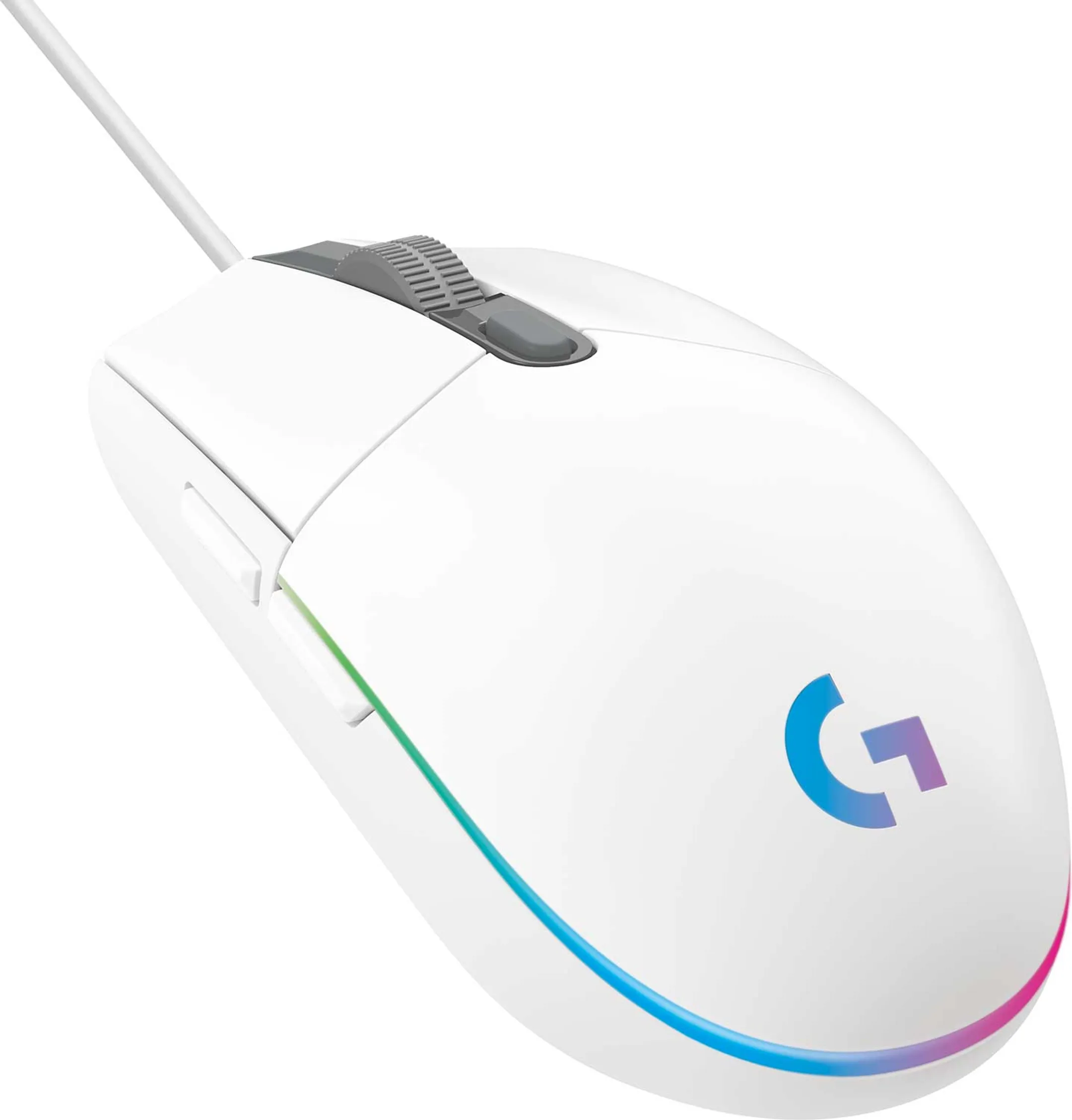 Gaming Mouse G203 Lightsync - White