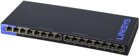 Linksys Switch PoE+ 16 ports Gigabit Business LGS116P