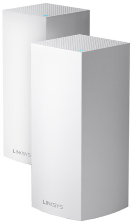 Linksys Système Wi-Fi 6 Intelligent Mesh Multiroom triple bande Velop AX5300 (2 pack) - MX10600-EU