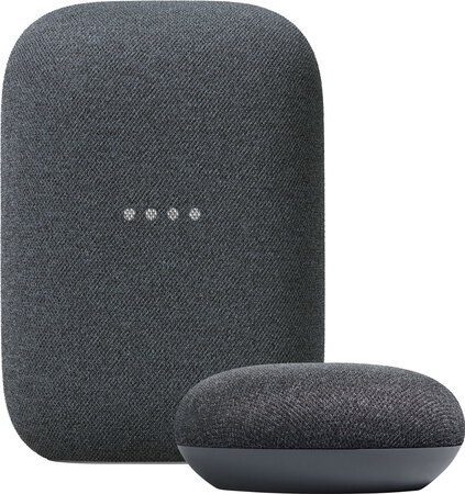 Google Nest Audio + Home Nest Mini - Charcoal