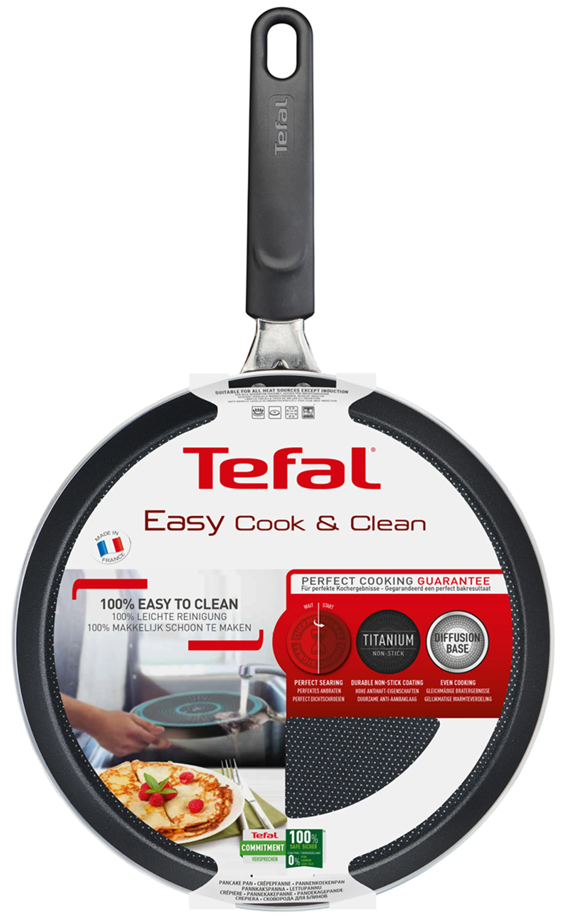 Tefal Crepe pan - Easy Cook & Clean - 25cm image