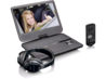 Lenco Lecteur DVD portable + Casque audio sans fil DVP-1017BK - Noir