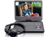 Lenco Lecteur DVD portable + Casque audio sans fil DVP-1017BK - Noir
