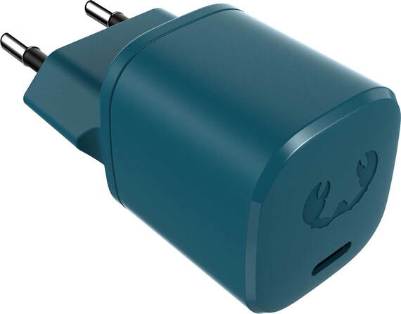 FRESH NREBEL Chargeur secteur USB C mini - 18 W - Petrol Blue