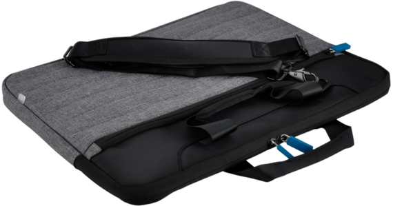 ESSENTIEL-B Sacoche 15-16'' Classic gris/bleu