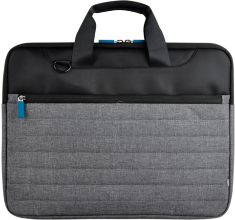 ESSENTIEL-B Sacoche 15-16'' Classic gris/bleu