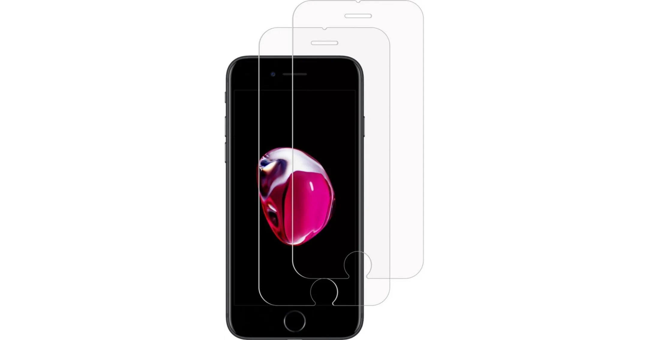 ESSENTIEL-B Protège écran pour iPhone 6/7/8/SE (2020) - 2 pièces image