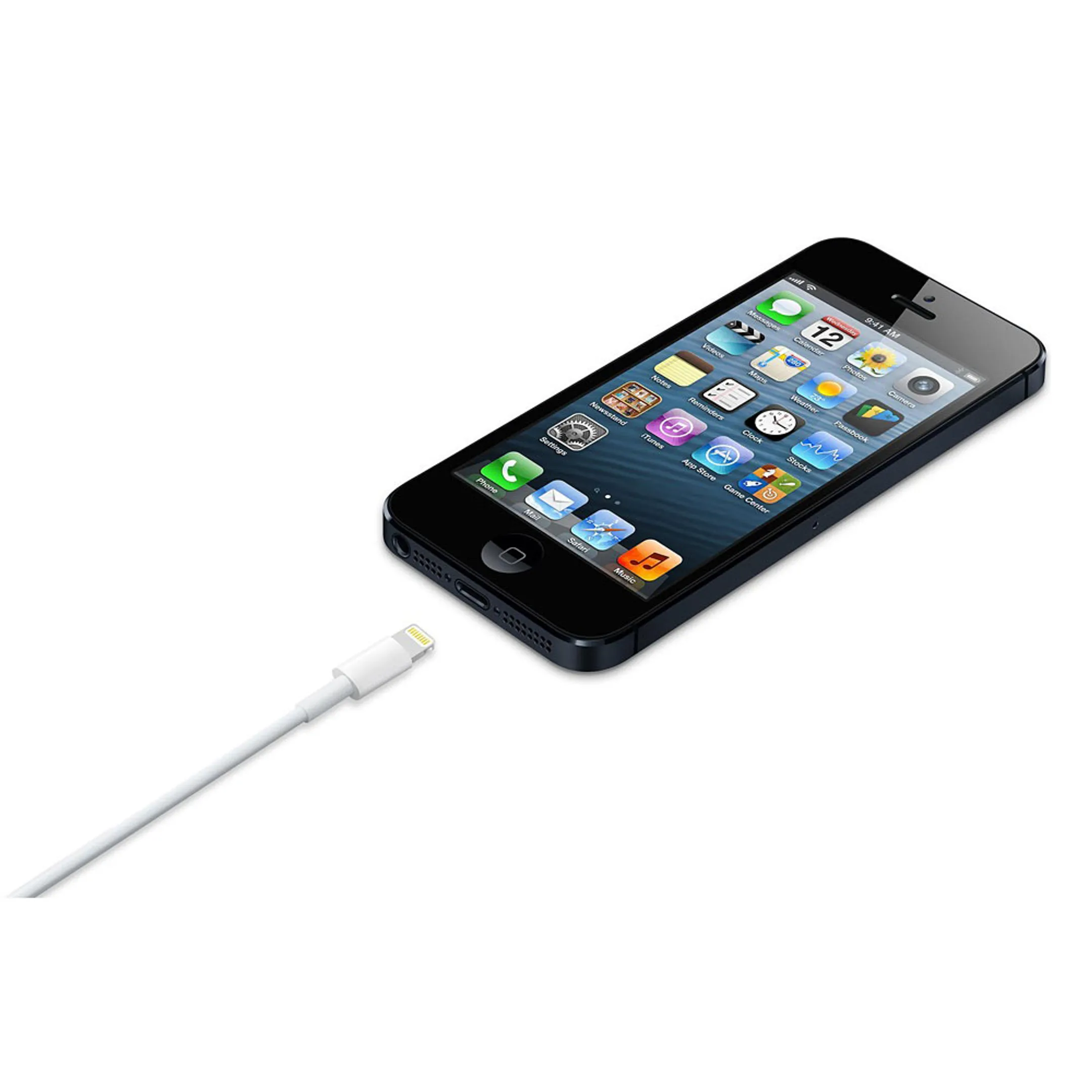 Apple Câble Lightning vers USB pour iPhone, iPad, iPod - 1 m image