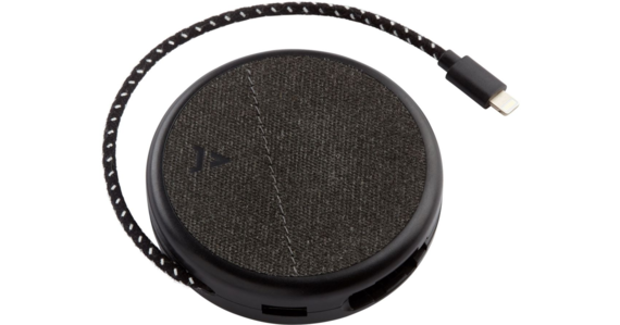 Adeqwat Chargeur secteur Magnétique noir-cable lightning intégré