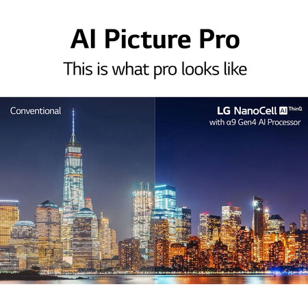 LG TV LED 4K 65NANO756PA Nanocell (2021) - 65 pouces