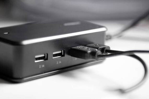 Ednet Chargeur USB Prise secteur Max. courant de sortie 6200 mA 4 x USB