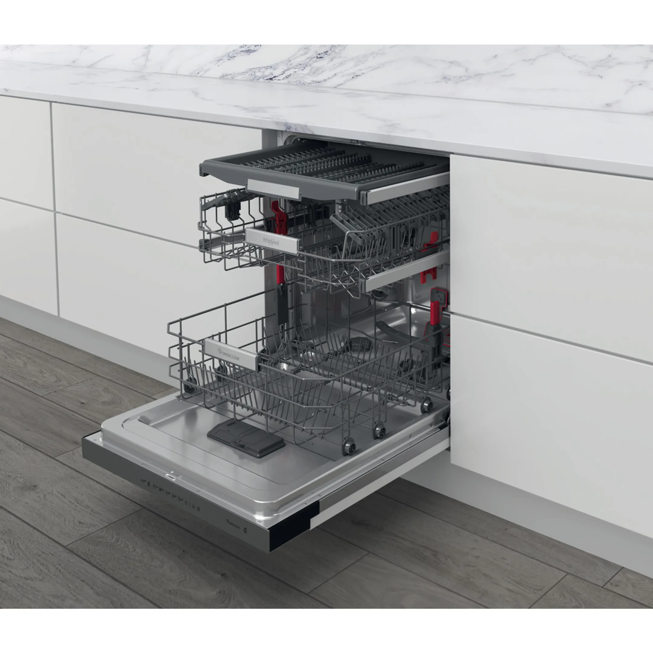 Whirlpool WBO 3T133 PF X Semi-integrated Dishwasher image