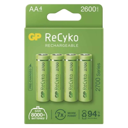 GP Pack de 2x LR06 AA 2600 mah