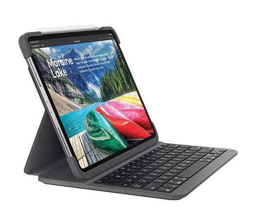 Logitech SLIM FOLIO PRO - AZERTY (FR) 12,9" A1876, A1895, A1983, A2014