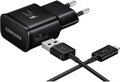 Samsung Chargeur USB-A avec 1 port et câble USB-C séparé - Quick Charge 2.0 - 2A / 15W / noir - 1 mètre