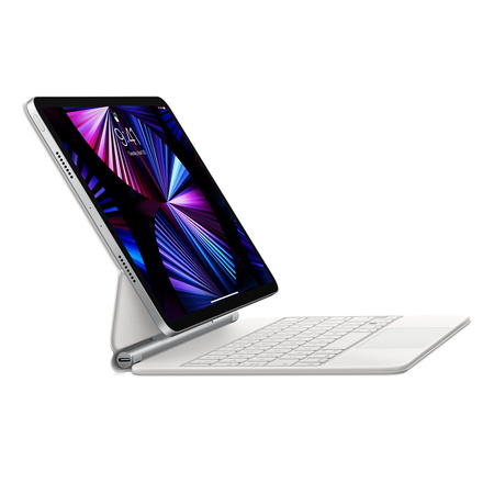 Apple Magic Keyboard iPad Pro 11" (3ᵉ gen) et iPad Air (4ᵉ gen) blanc - QWERTZ