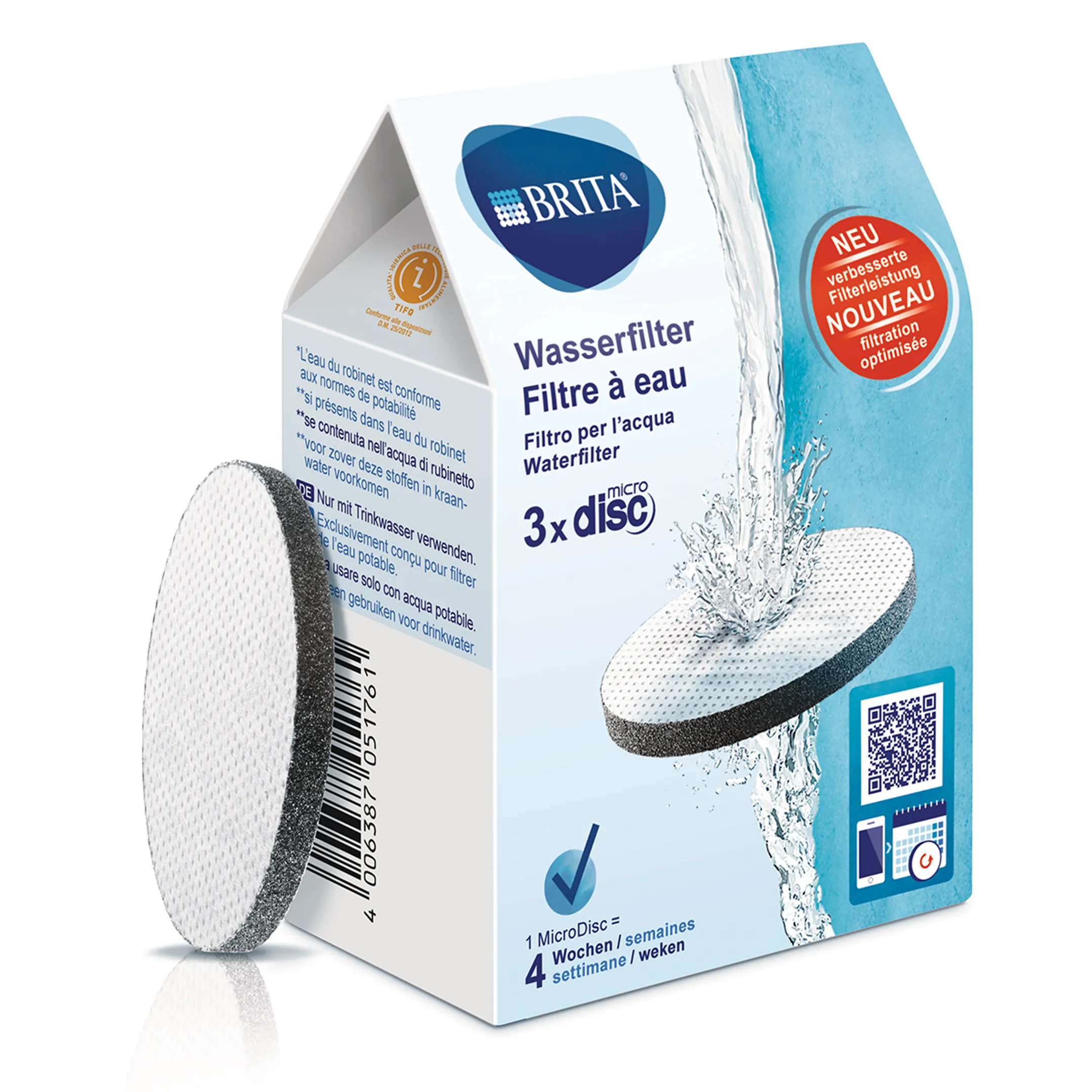 Cartouche filtrante MicroDisc 3-pack