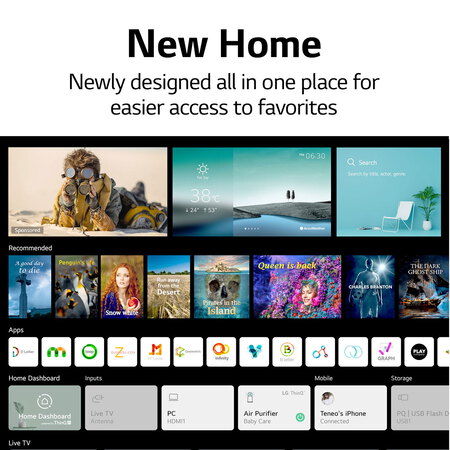 LG TV LED 4K 75NANO816PA Nanocell (2021) - 75 pouces
