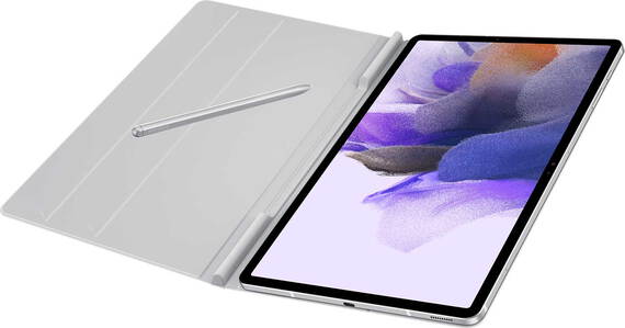 Samsung Étui livre pour Galaxy Tab S7 Fan Edition - Gris