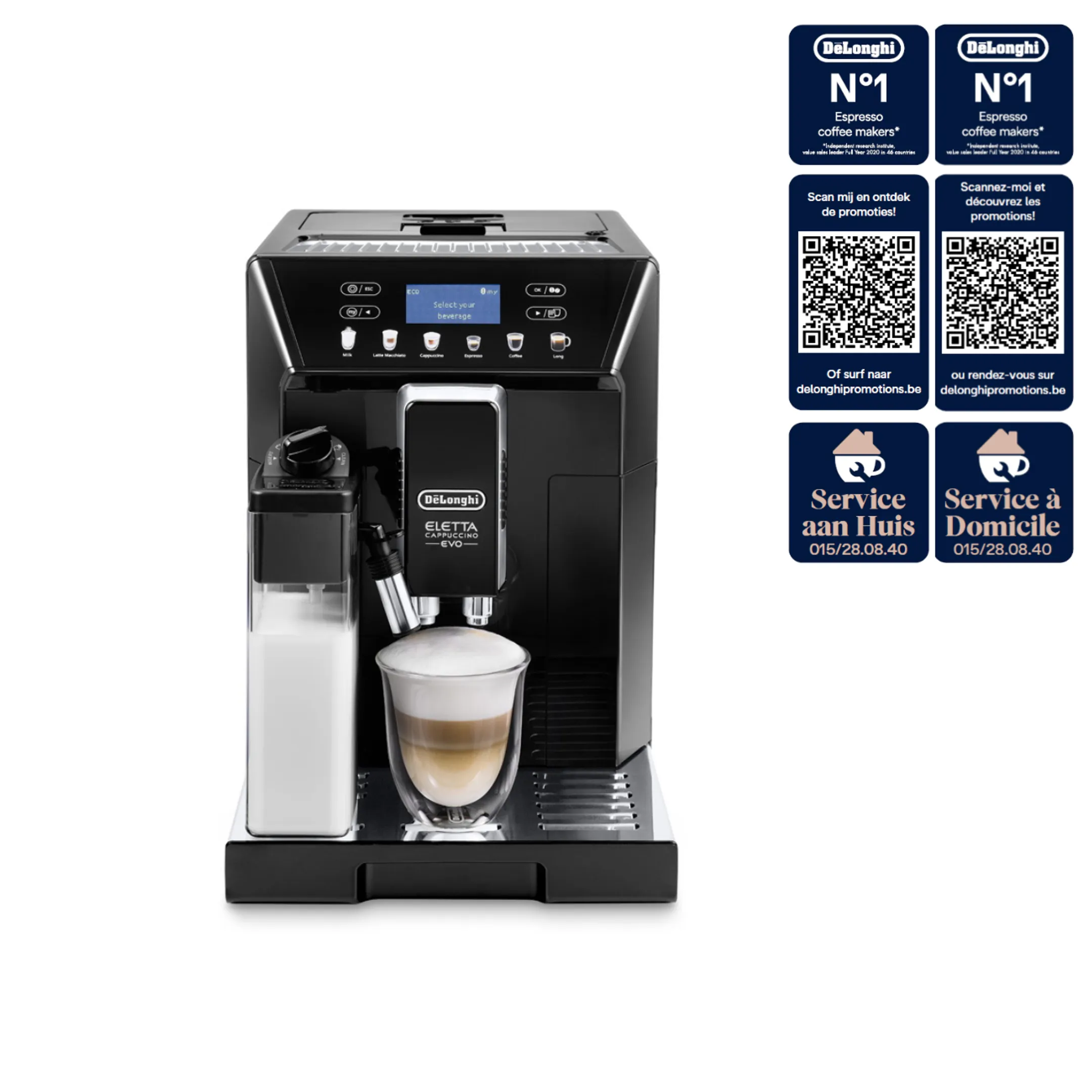 De'Longhi Machine à Expresso automatique ECAM 46.860.B image