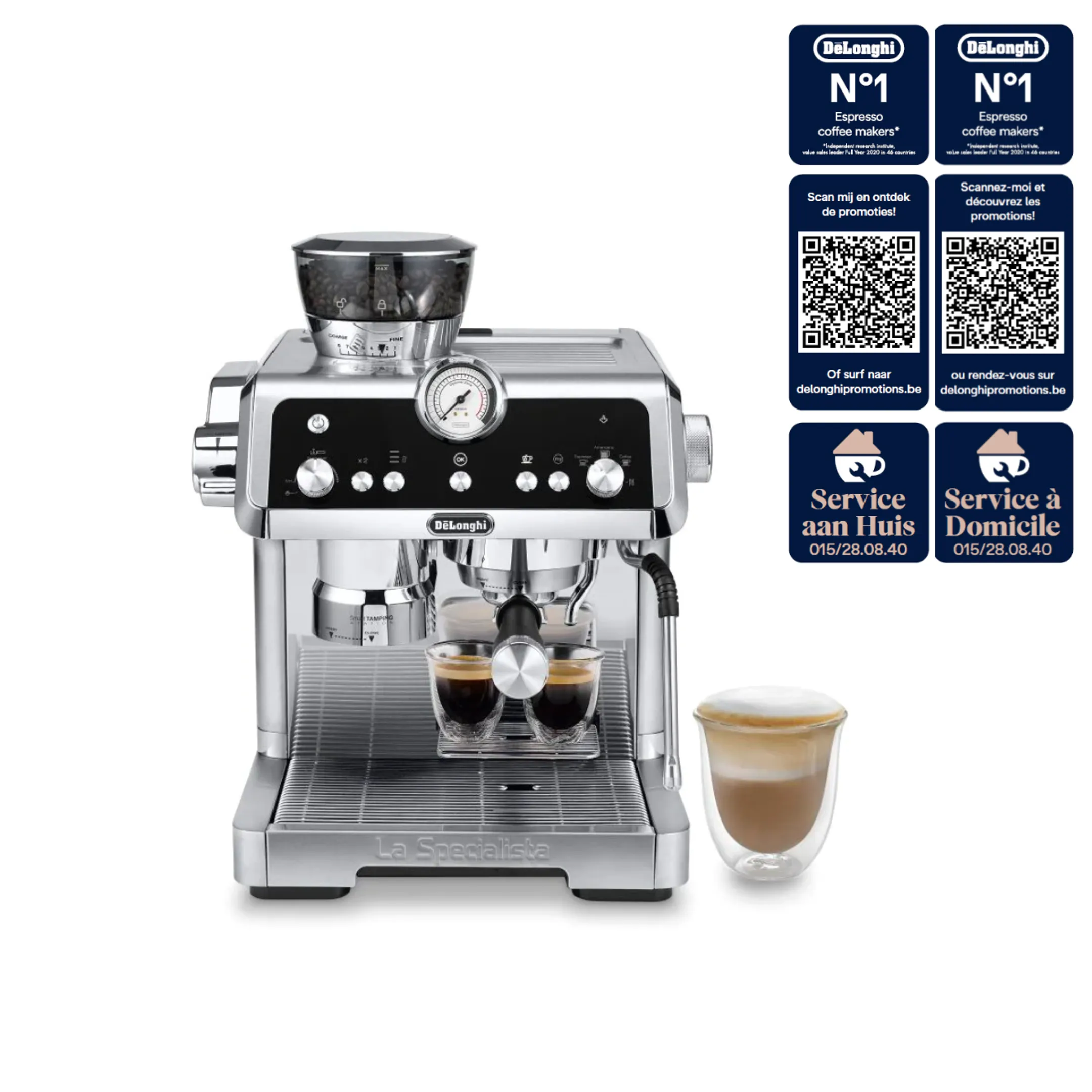 Machine à expresso La Specialista Prestigio EC9355.M