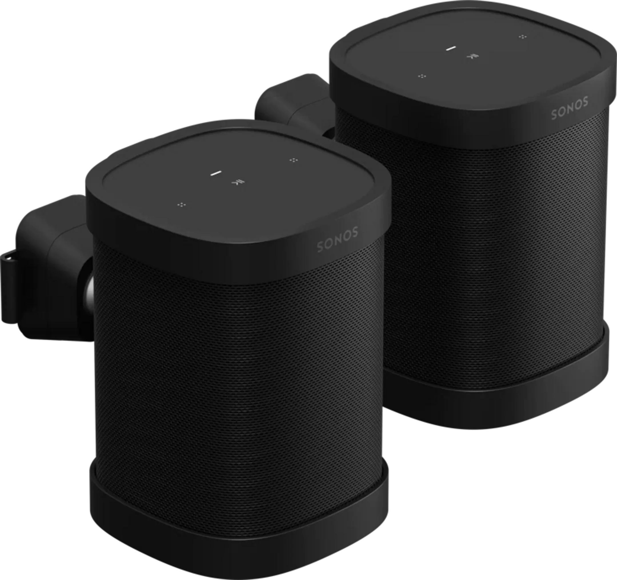 Support compatible Sonos ONE Wall - Noir (Paire)