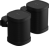SONOS Support compatible Sonos ONE Wall - Noir (Paire)
