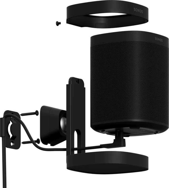 SONOS Compatible support Sonos ONE Wall - Black (Unit