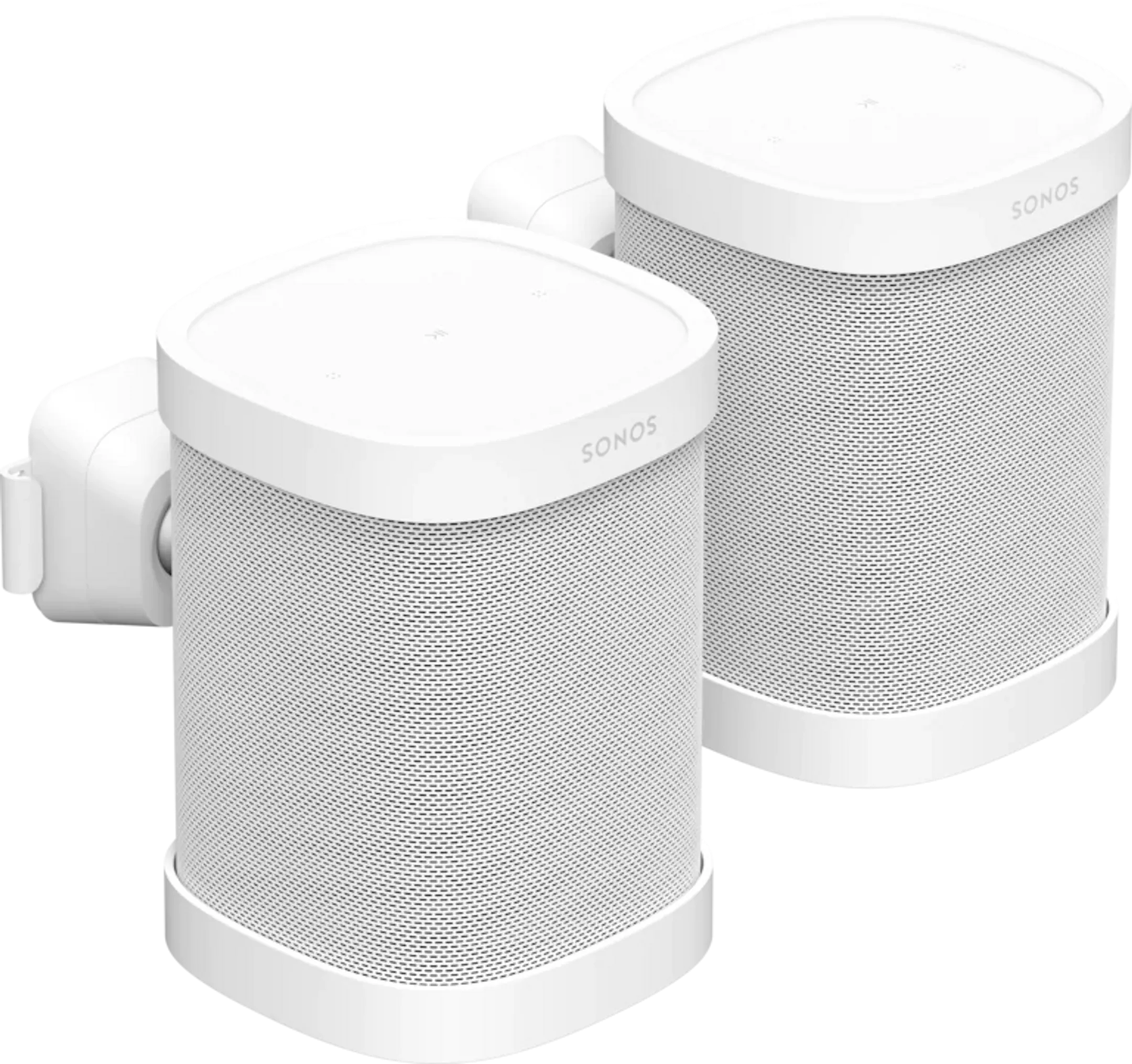 Support compatible Sonos ONE Wall - Blanc (Paire)