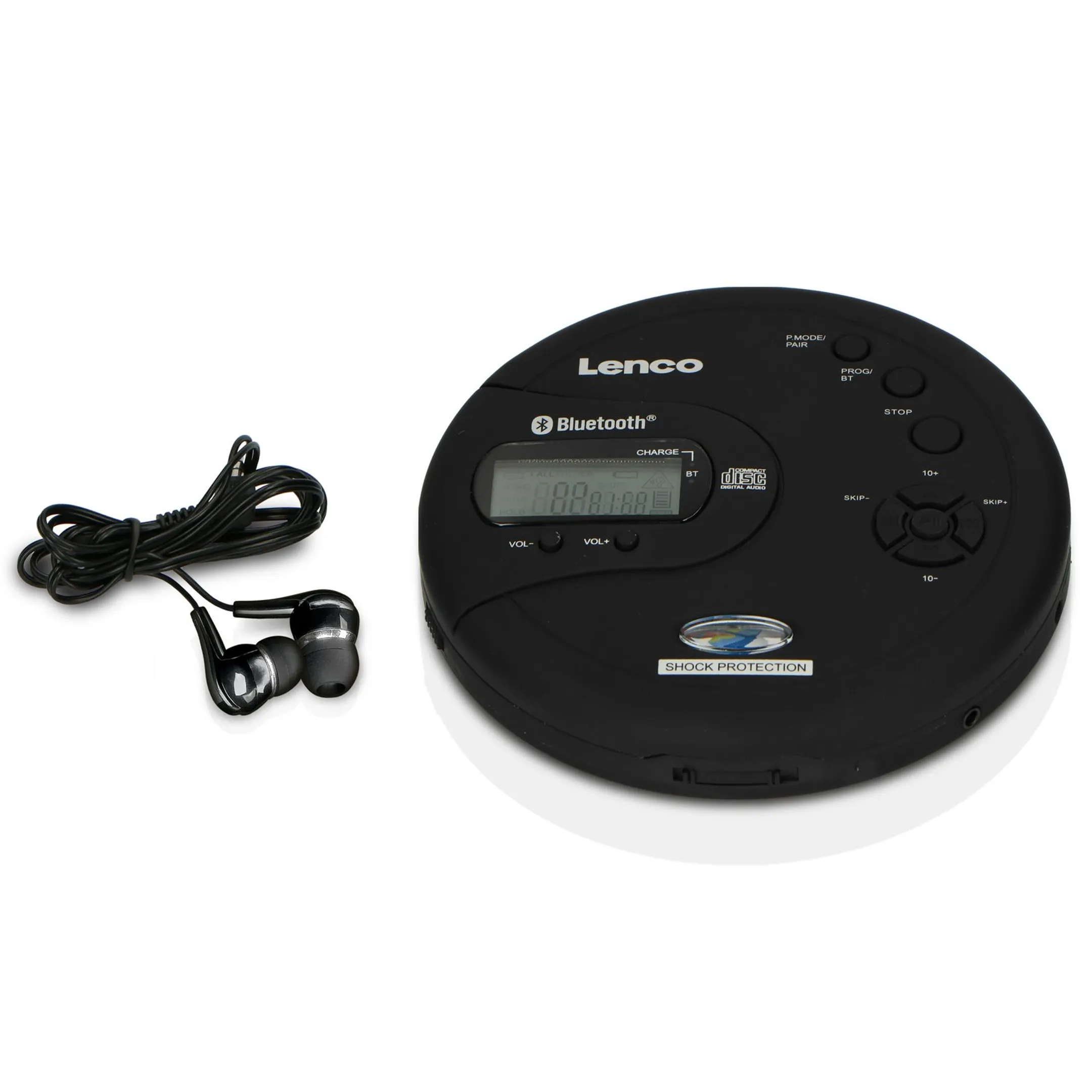 CD-300 Tragbarer CD-Spieler - Schwarz