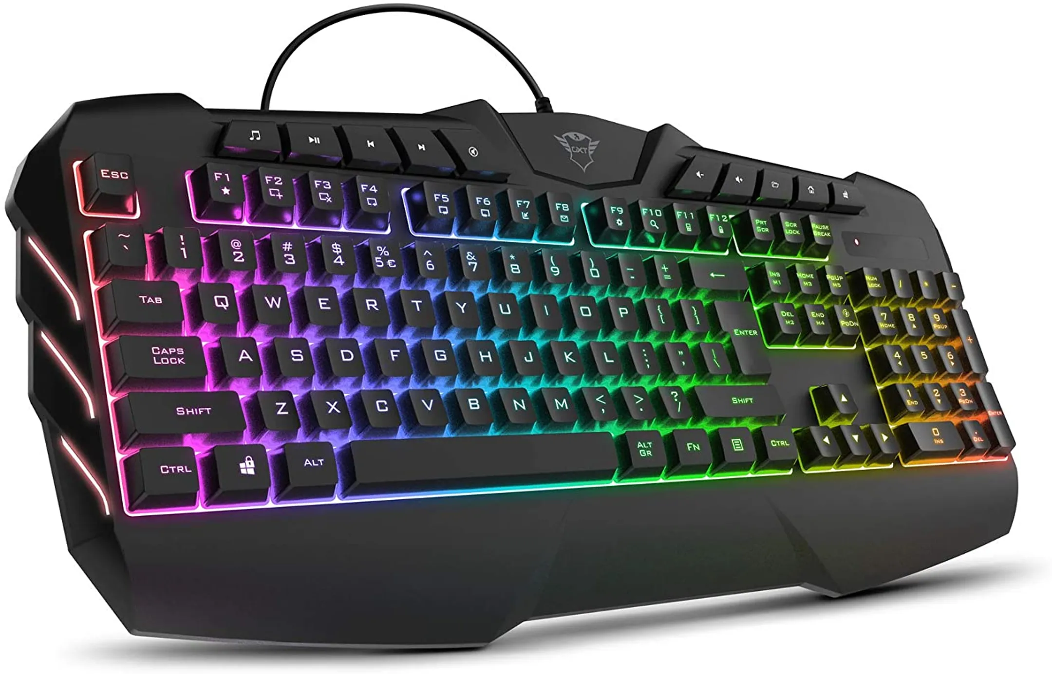 Trust GXT 881 QWERTZ - Clavier semi-mécanique image