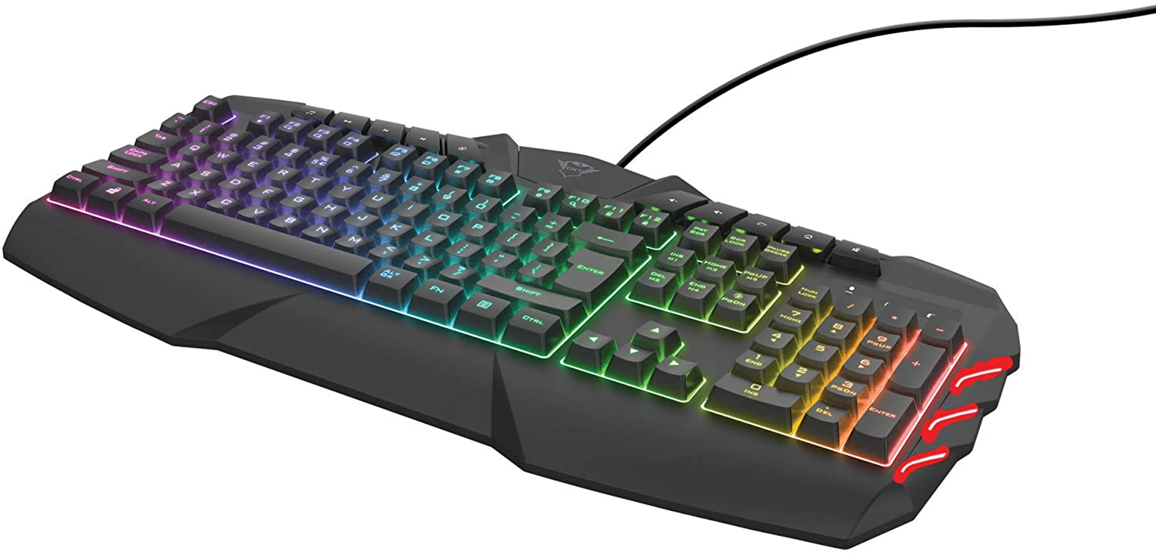 Trust GXT 881 QWERTZ - semi-mecanic Keyboard image