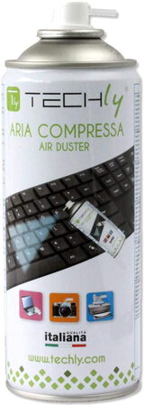 Techly Bombe d'air comprimé 400ml (ICA-CA 100T)