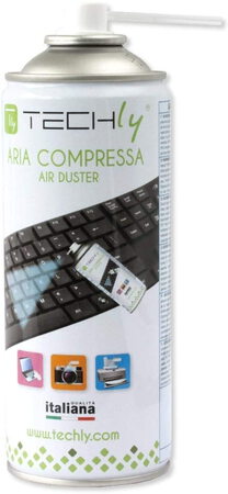Techly Bombe d'air comprimé 400ml (ICA-CA 100T)