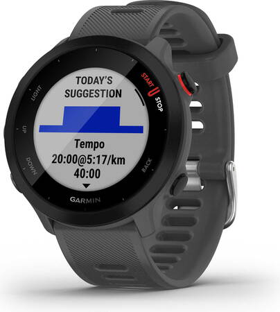Garmin Forerunner® 55 Grise Monterra