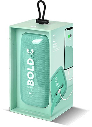 FRESH NREBEL Enceinte Bluetooth Rockbox Bold M - Peppermint