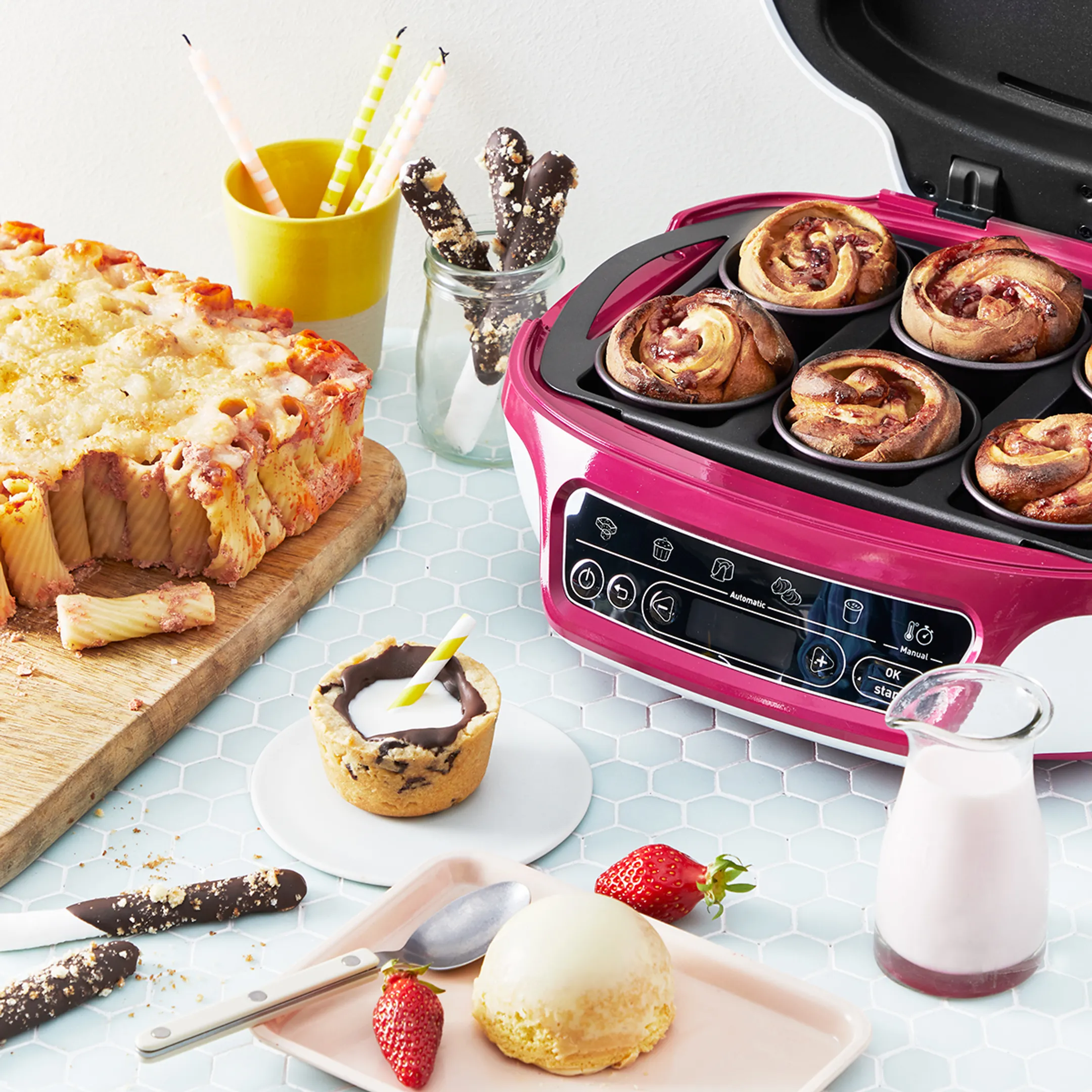 Tefal Machine à cakes Cake Factory Délices KD810112 image