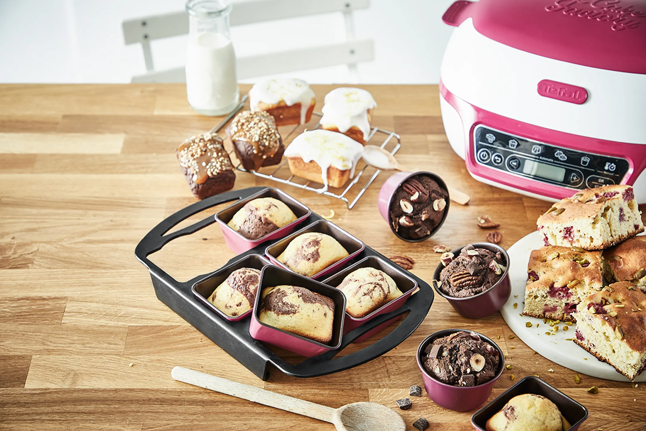 Tefal Machine à cakes Cake Factory Délices KD810112 image