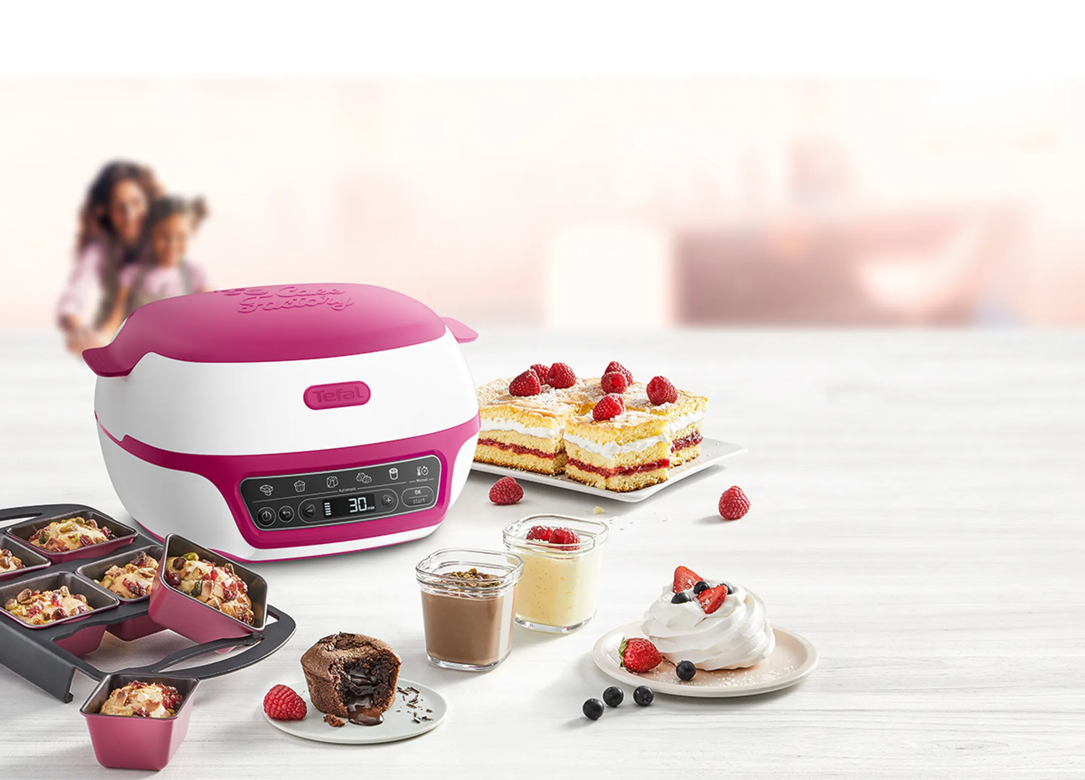 Tefal Machine à cakes Cake Factory Délices KD810112 image