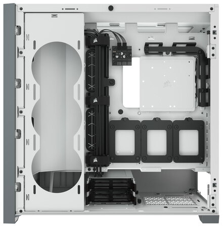 Corsair CORSAIR 5000D AIRFLOW TEMPERED GLASS ATX - Blanc