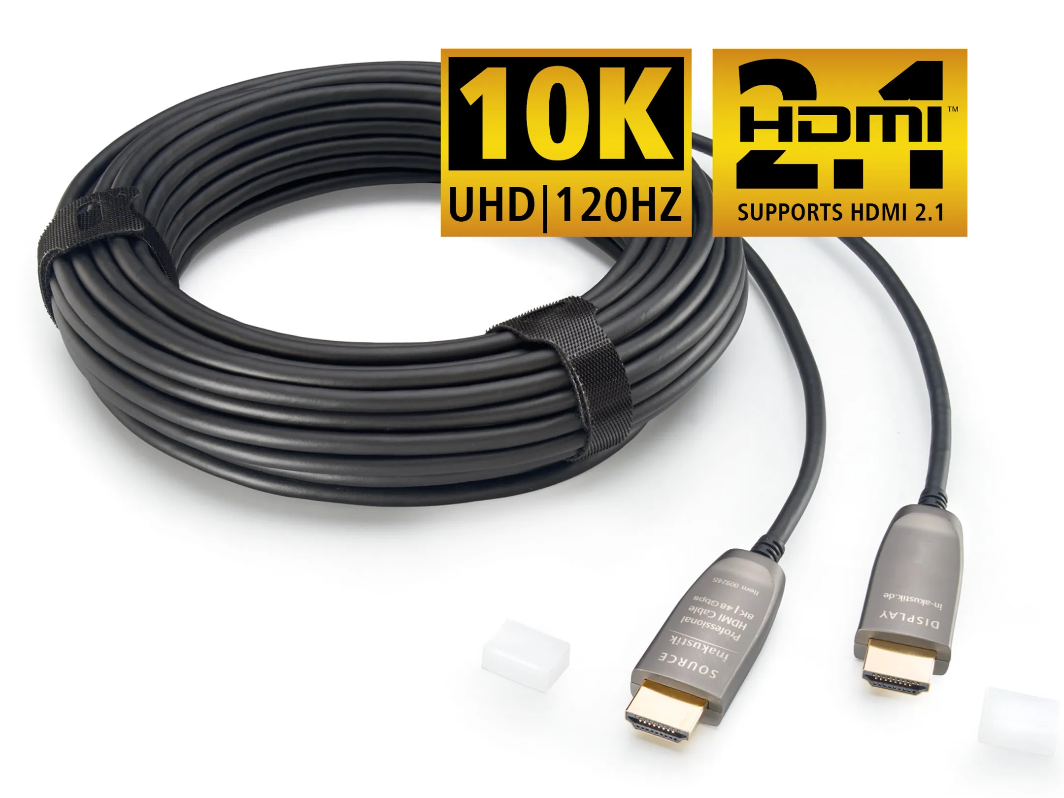Optical cable HDMI 2.1 pro, 10K, 120 Hz - 30m