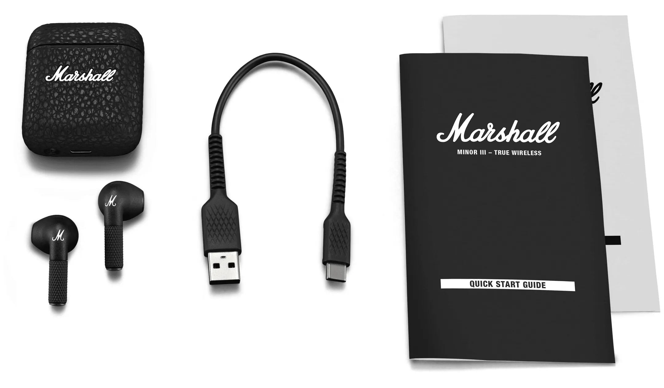 【美品】【正規品 】Marshall Minor III Minor III Black - Earbuds | Marshall.com